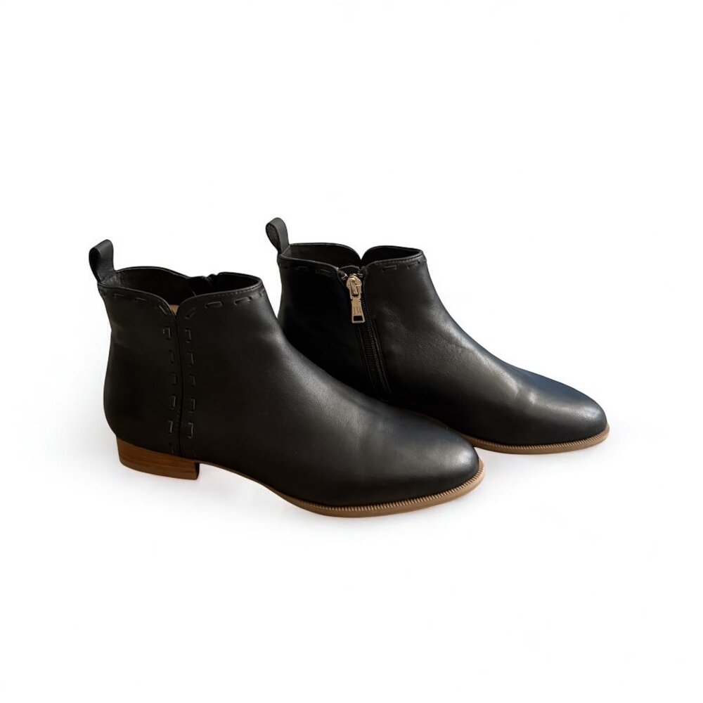 Jack Rogers Rollins Leather Cord Booties Size 6